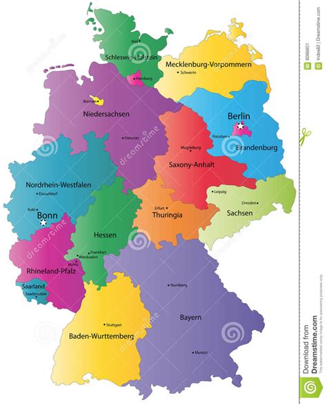 Leer alle 16 deelstaten van duitsland. heloohaloo: 26 nieuwe Gebieden Duitsland Op Kaart