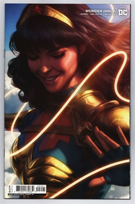 Wonder Girl 6 Cvr B Artgerm Card Stock Variant Dc 2021 Nm Comic