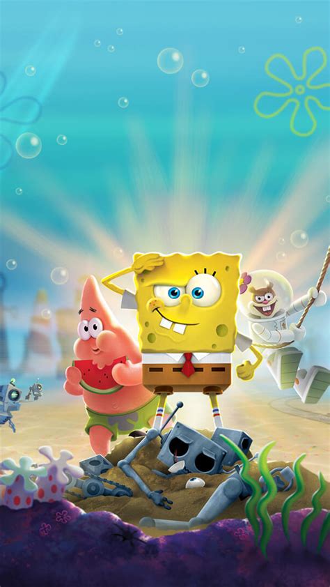 2160x3840 Spongebob Squarepants Battle For Bikini Bottom Rehydrated