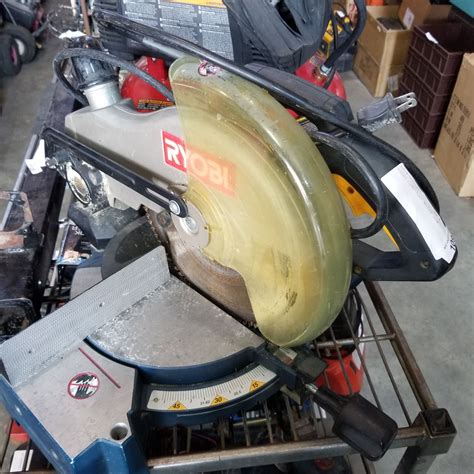 Ryobi Compound Miter Saw Big Valley Auction