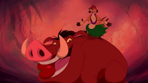 Image Timon And Pumbaa Distracting The Hyenaspng Heroes Wiki