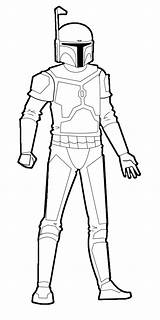 Mandalorian Lineart Armor Wars Mando Star Deviantart Mspaint Templates sketch template