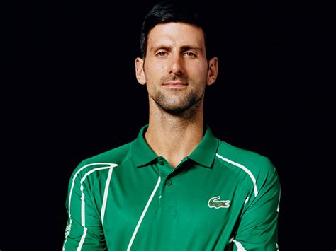 1 by the association of tennis professionals. Novak Djokovic | LACOSTE