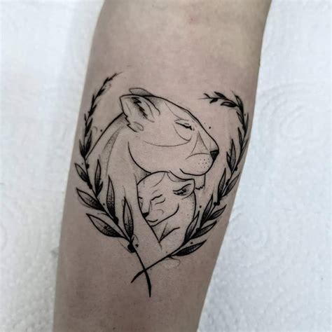 Lioness And Cub Tattoo Castingnipod