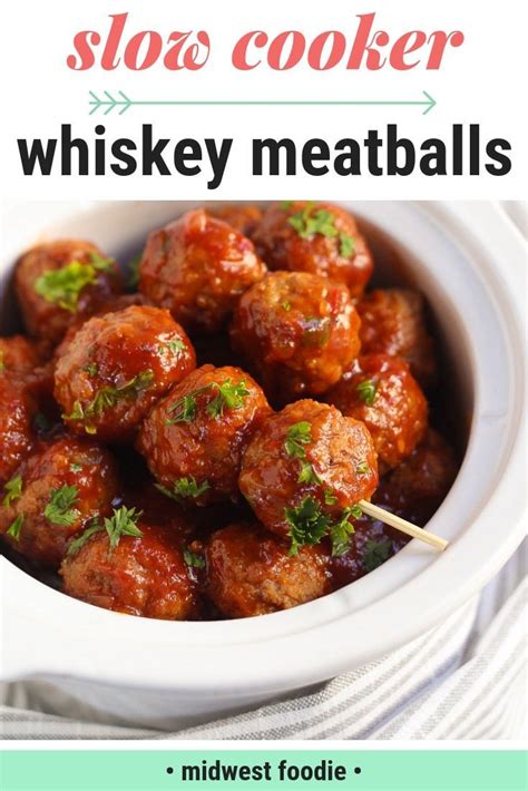 Looking for an easy, delicious party appetizer recipe? Bourbon Meatballs Crockpot : Bourbon Cocktail Meatballs ...