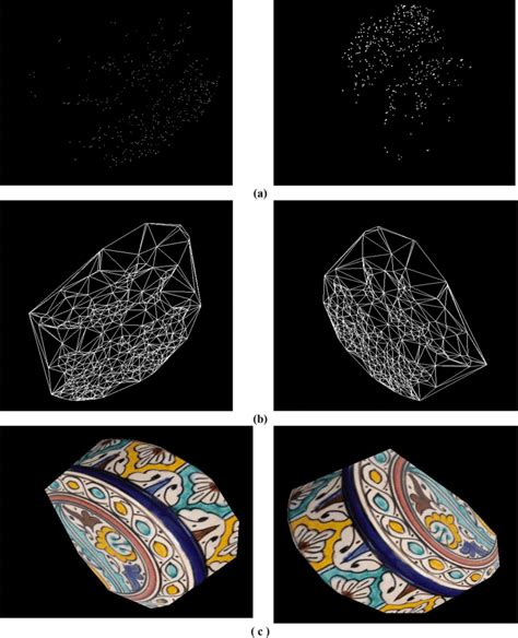 Modeling And 3d Reconstruction Results Of The Second Sequence A Two