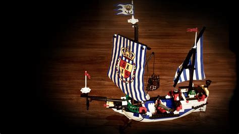 Vintage Lego Pirate Ship Rapid Construction Youtube