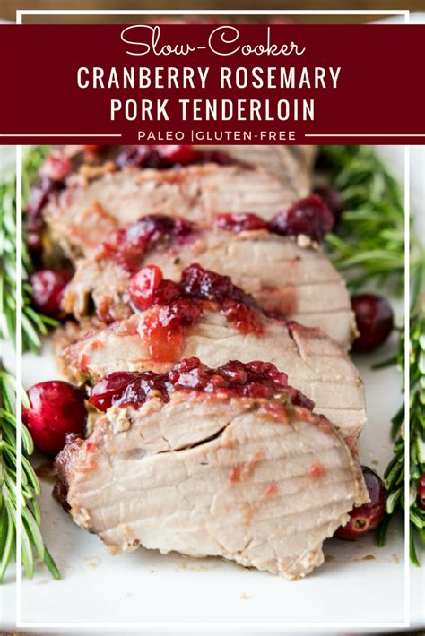 They are two different cuts of meat. This festive Slow Cooker Cranberry Rosemary Pork Tenderloin is a flavorful, sweet and savory ...
