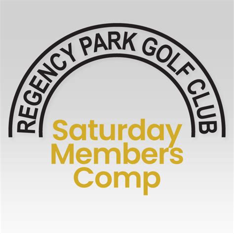 Home Regency Park Golf Club Inc