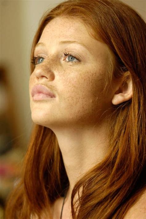 Redhead Store Cintia Dicker Freckles Red Hair Woman