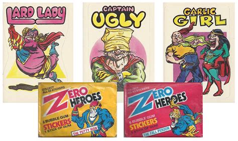 8 Most Offensive Zero Heroes Trading Cards From 1983