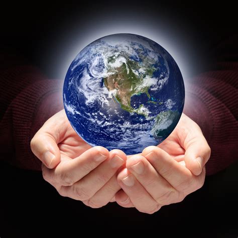 Planet Earth Held In Nurturing Protecting Hands Xbs Global