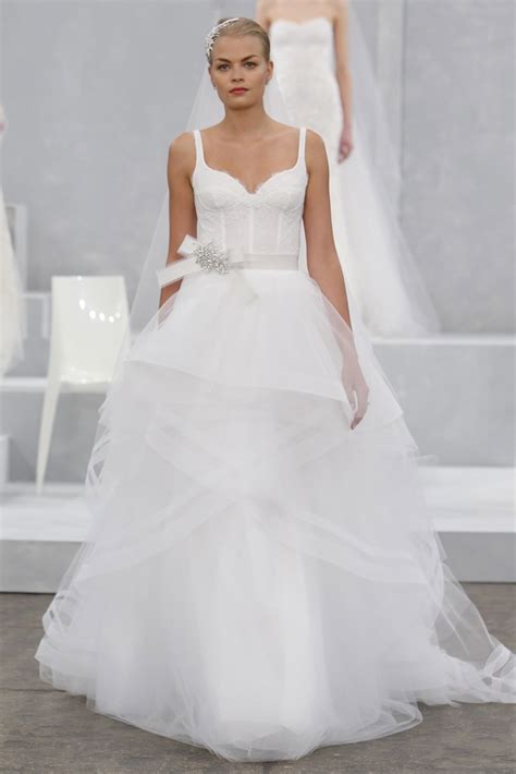 Monique Lhuillier Spring 2015 Bridal Collection Preowned