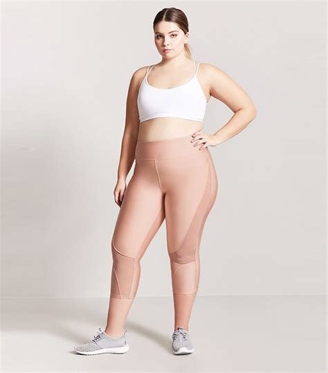Zumba move high waisted ankle leggings $54.00. The Best Workout Clothes for Plus-Size Women | Who What Wear