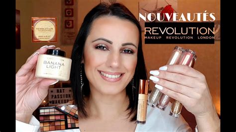 nouveautes makeup revolution haul et tuto youtube
