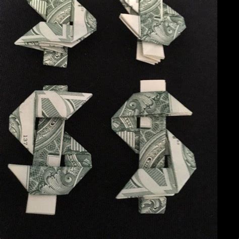 Simple Christmas Dollar Bill Origami Instructions Origami