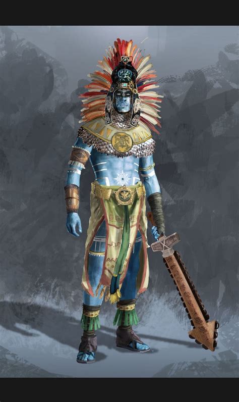 ArtStation Huitzilopochtli Aztec God Of War Yashaswi Karthik