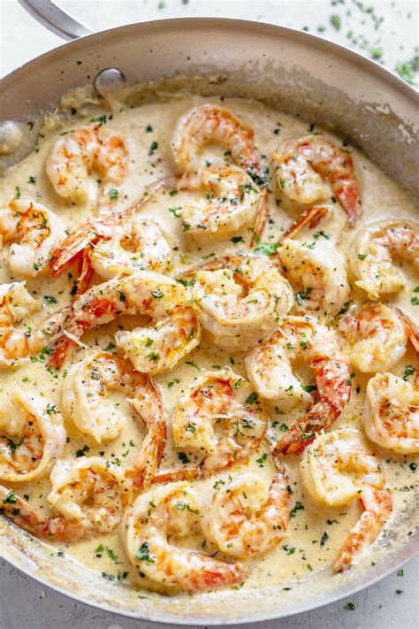 Creamy Garlic Shrimp Recipe Cafe Delites Kitchn