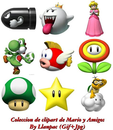Varios Personajes Mario Bros Cumpleaños De Mario Bros Arte Super