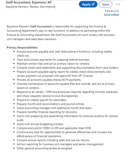 Roles And Responsibilities Of Accounting And Finance Department