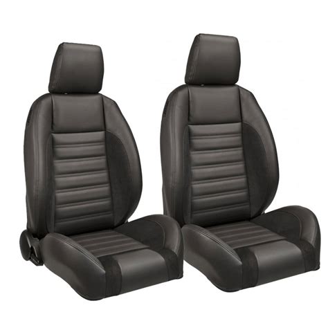 Tmi Pro Series Sport R Seats Low Back With Headrest Pair Classic Car