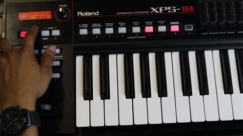 How To Setup A Basic Itende Sound On Your Roland Xps 10 Youtube