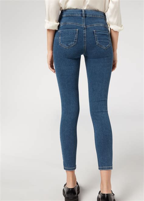 Womens Jeans And Jeggings Denim Push Up Jeans Calzedonia