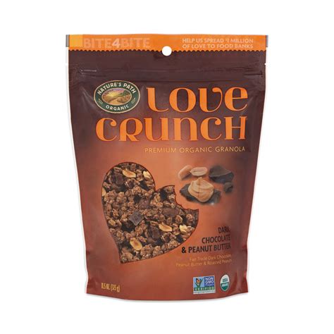Nature S Path Love Crunch Organic Dark Chocolate Peanut Butter