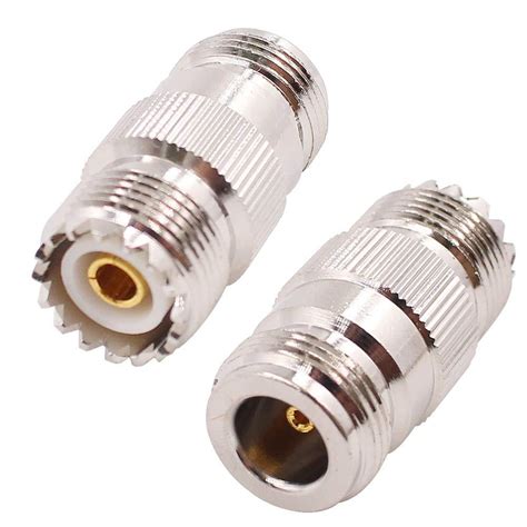 Rf Coaxial Adapter Connector Kit N Male Female To Uhf Pl So M F