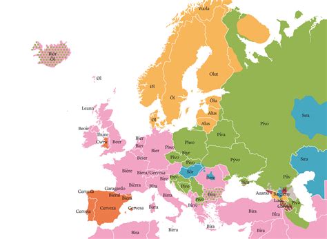 Cartina Politica Europa Mapa Di Europa Politico Regione Williams