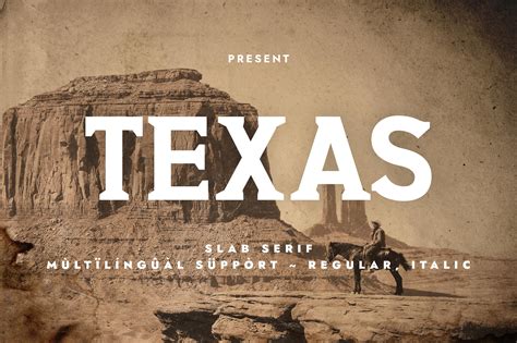 Texas Font By Minimalistartstudio · Creative Fabrica