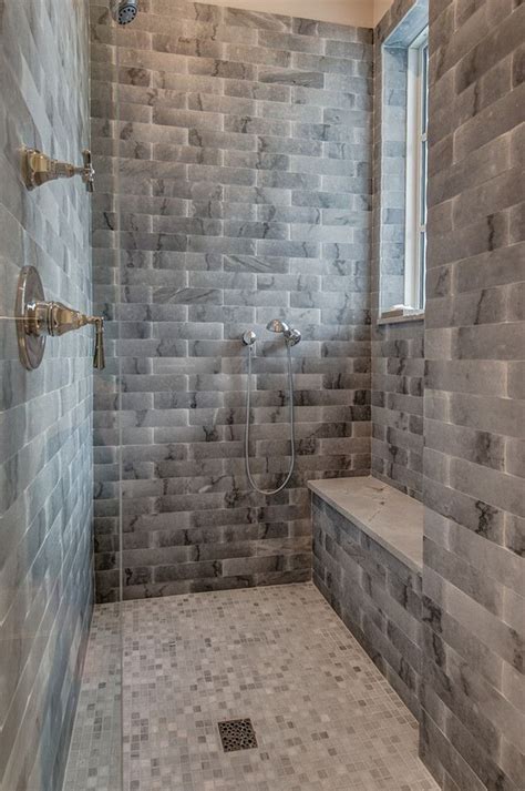 This gorgeous cement look bathroom features the cementia grey 75 tile in combination with a carrara marble hexagon mosaic feature wall. Walk in Shower Tiles. Walk in Shower Tile Combination ...