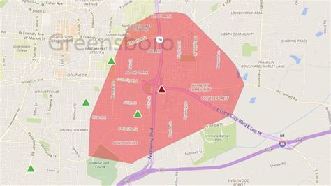 Most Power Outages Restored In Southeast Greensboro