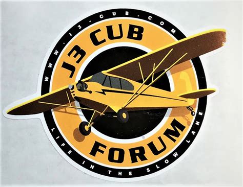 Show Me Your J 3 Cub Decals Piper J3 Cub Aviation Airplane Forum