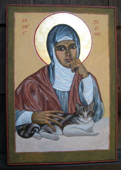 Iconographie ChrÉtienne Sainte Julienne Juliana De Norwich Recluse