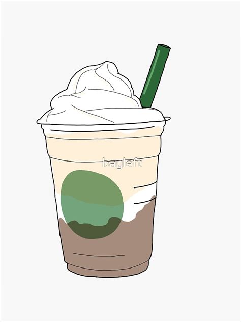 Frappe Clear Plastic Cup Poster By Bayleft Redbubble