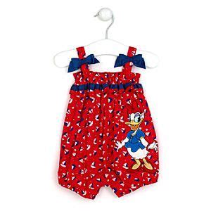 Disney Daisy Duck Nautical Romper Fashion Baby Girl Outfits Girl