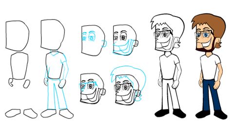 How To Draw A Cartoon Person