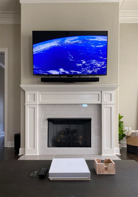 Flat Screen Tv Over Fireplace