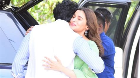 Lovers Ranbir Kapoor And Alia Bhatt Share A Tight Hug And Take Off For Kumbh Mela India Today