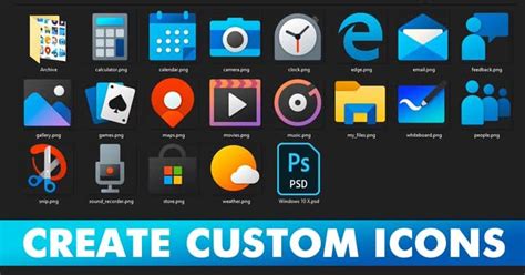 How To Create Custom Icons In Windows 10 Computer