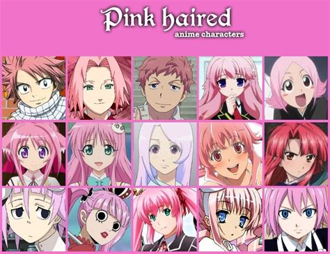 47 Top Photos Anime Pink Hair Characters The 7 Best Pink Haired Anime