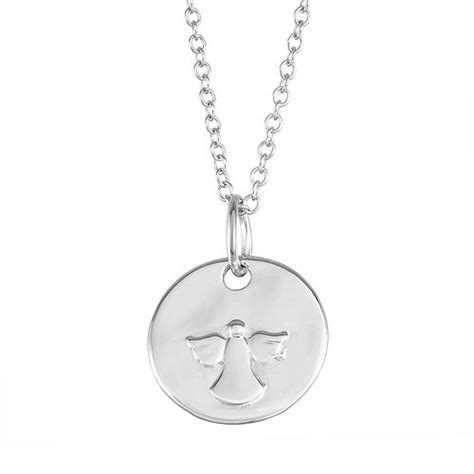 My Shield My Strength Sterling Silver Angel Psalm 9111 Pendant