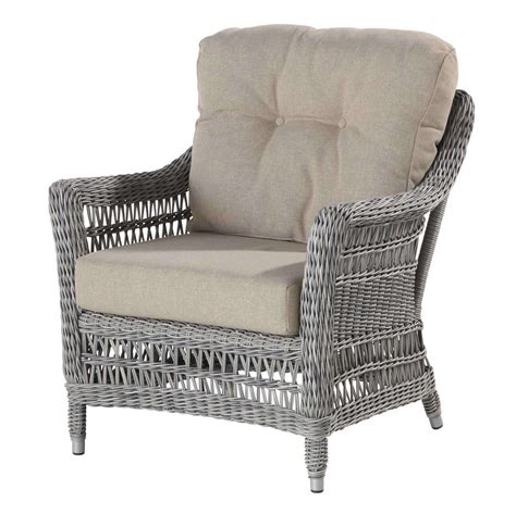 Fauteuil jardin résine tressée  verandastyledevie.fr