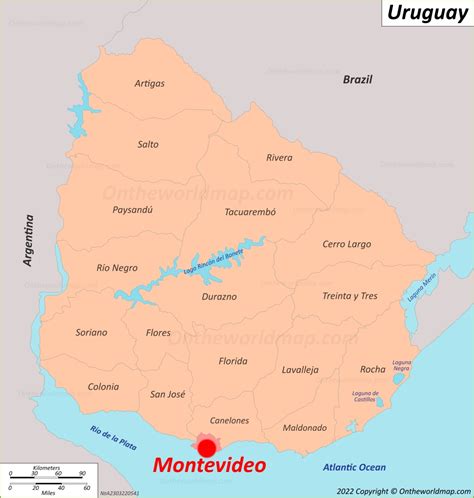 Montevideo Map Uruguay Detailed Maps Of Montevideo