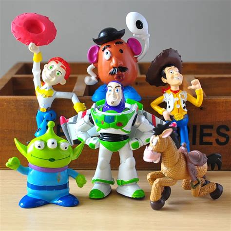 6pcslot Toy Story 3 Sheriff Woody Pride Jessie Mr Potato Head Buzz