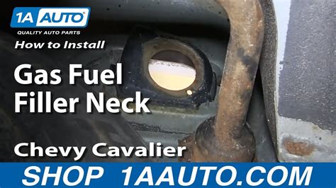 How To Install Replace Rusted Gas Fuel Filler Neck 1999 05 Chevy