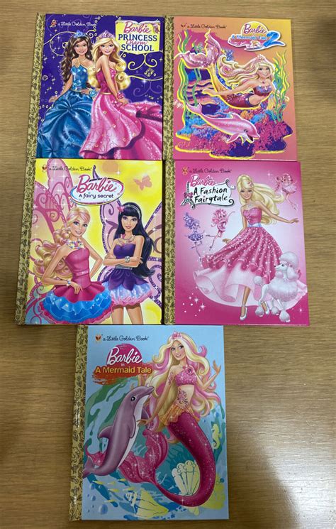 Barbie Golden Books Collection Includes 5 Barbie Golden Beyond Exchange