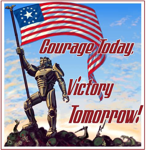 The final trailer for the tomorrow war reveals our first look at the movie's alien creatures. American_Victory_poster_CA.jpg (3348×3456) | Fallout ...
