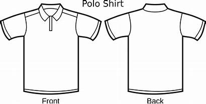 Clipart Shirt Polo Template Illustration Clip Vector